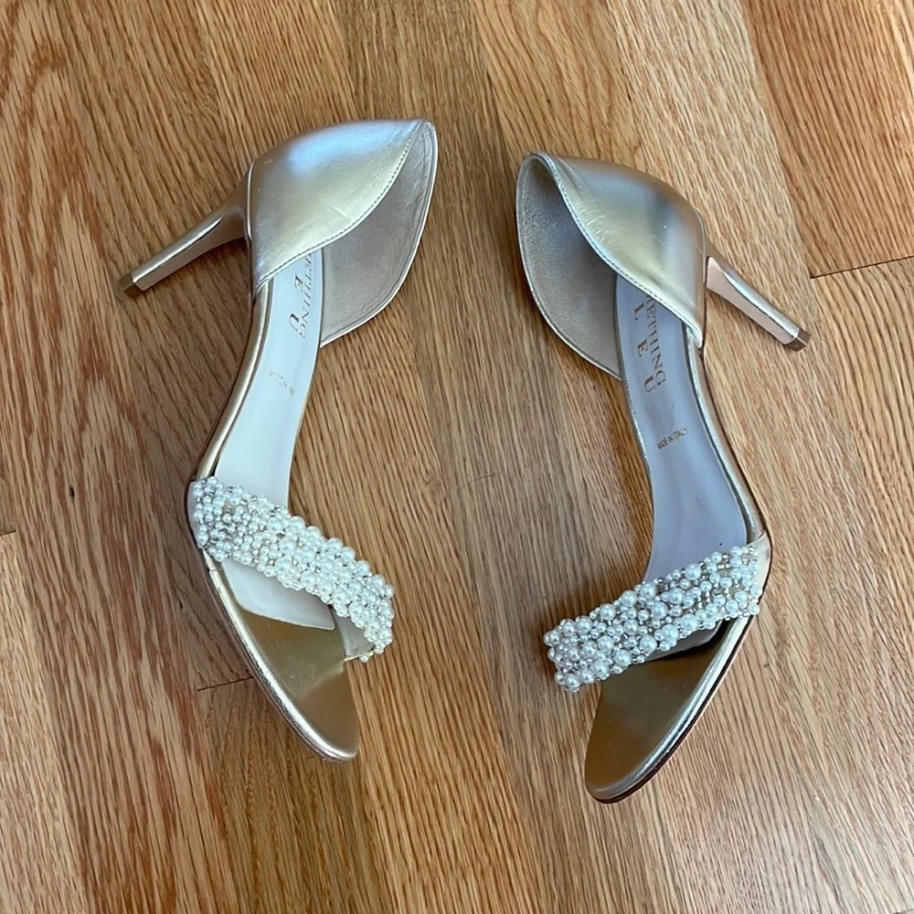 New Something’s Blue Cappy D’Orsay Sandal Size 7 Display